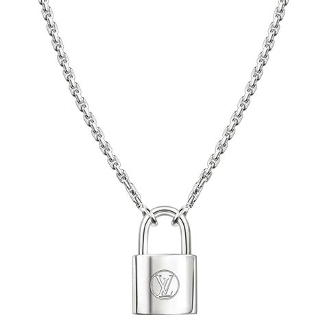 silver lockit pendant louis vuitton